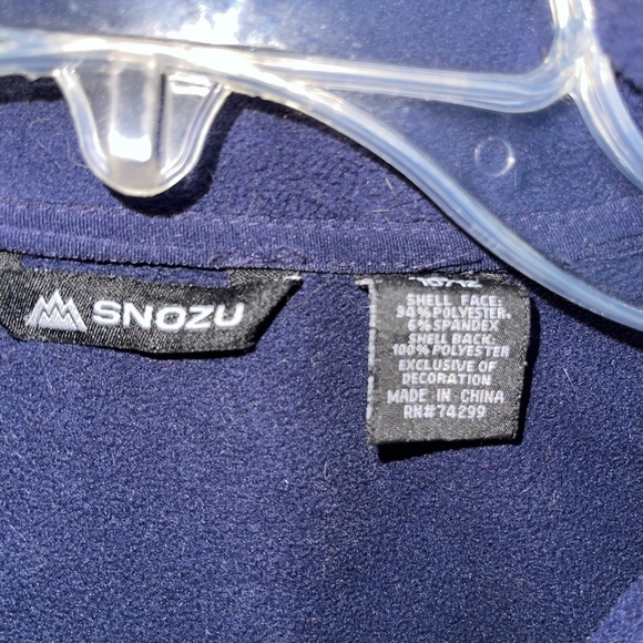 Snozu Extreme Gear Blue Jacket with Neon Accents - Picture 9 of 9